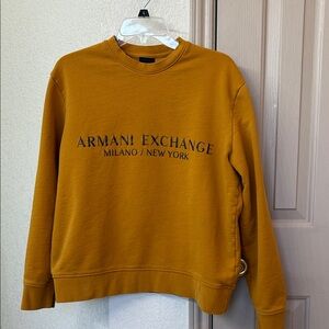Armani Exchange Mustard Sweatshirt